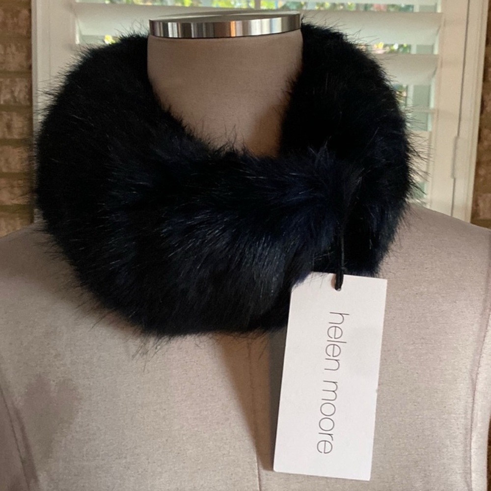 Helen Moore Vegan Faux Fur Huff Headband